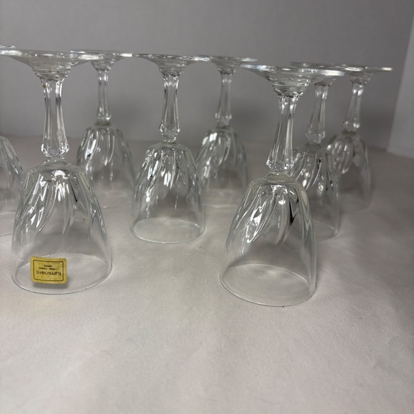 Lummarc Verrerie D'arques A Set of 11 Vintage Cordials Made In France 80s NEW - Picture 12 of 13